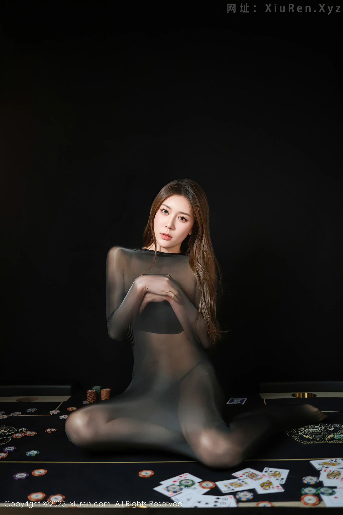 图片[3]-[XiuRen秀人网] VOL.10713 模特悦兮性感黑色薄透连体丝袜露黑色内衣秀曼妙身姿诱惑写真62P-秀人网官方网站